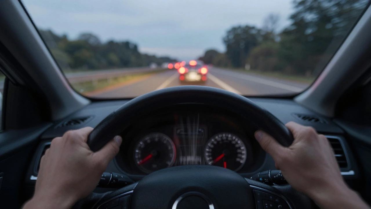 Steering wheel vibrating intensely while driving on road